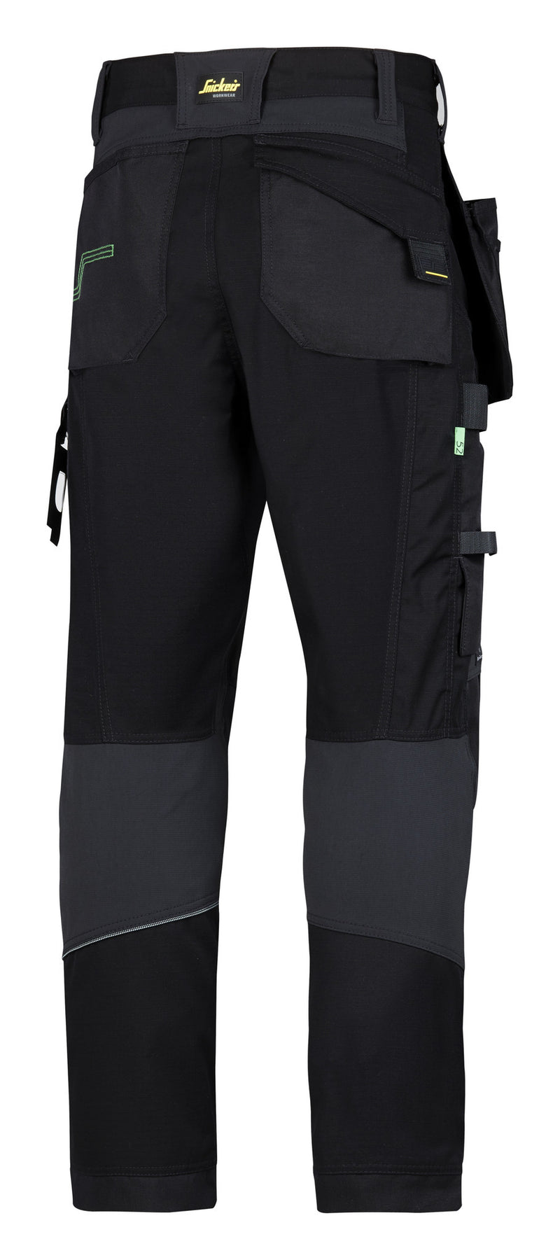 Snickers 6902 FlexiWork werkbroek met holsterzakken Black - NEW - - Snickers Werkkledij